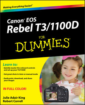 Canon EOS Rebel T3/1100d for Dummies