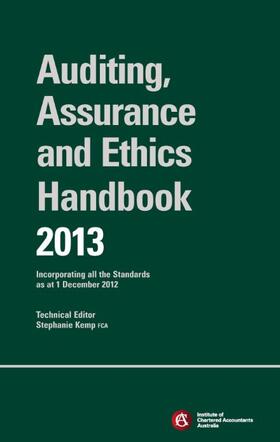 Chartered Accountants Auditing & Assurance Handbook 2013 + W