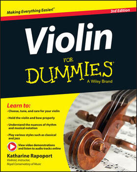 VIOLIN FOR DUMMIES BK + ONLINE