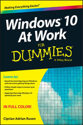 WINDOWS 10 AT WORK FOR DUMMIES