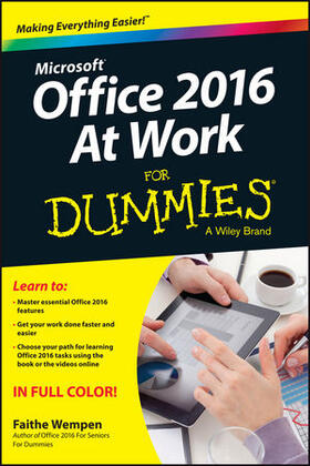Wempen, F: Office 2016 at Work For Dummies