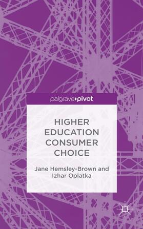 Higher Education Consumer Choice