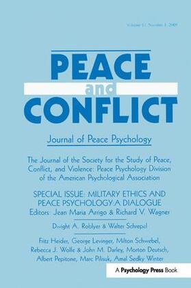 Military Ethics and Peace Psychology