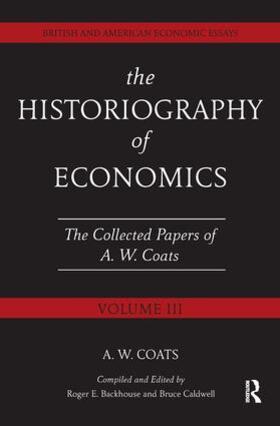 The Historiography of Economics