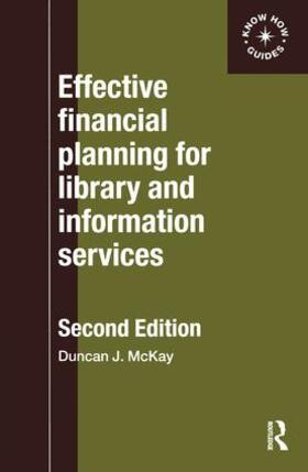 Effective Financial Planning for Library and Information Services