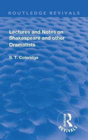 LECTURES AND NOTES ON SHAKESPEARE A