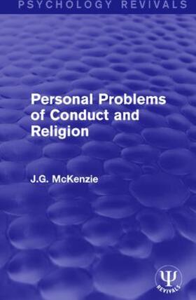 Personal Problems of Conduct and Religion