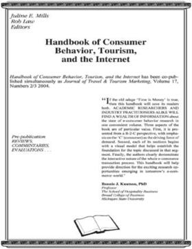 Handbook of Consumer Behavior, Tourism, and the Internet