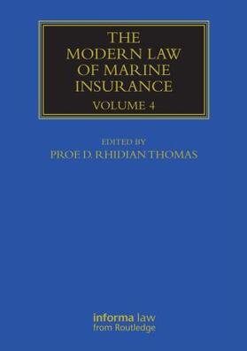 The Modern Law of Marine Insurance