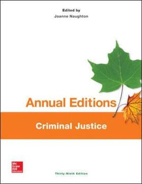 Annual Editions: Criminal Justice, 39/E