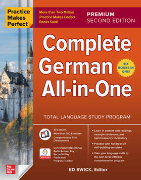 Practice Makes Perfect: Complete German All-In-One, Premium