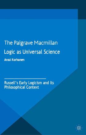 Logic as Universal Science