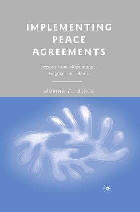 Implementing Peace Agreements