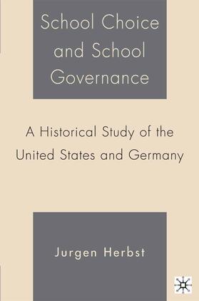 School Choice and School Governance