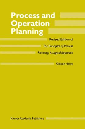 Process and Operation Planning