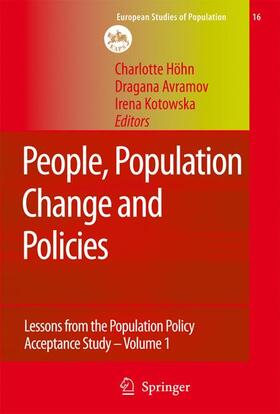 People, Population Change and Policies