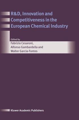 R&d, Innovation and Competitiveness in the European Chemical Industry