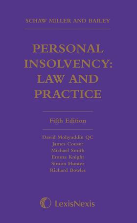 Schaw Miller and Bailey: Personal Insolvency: Law and Practice