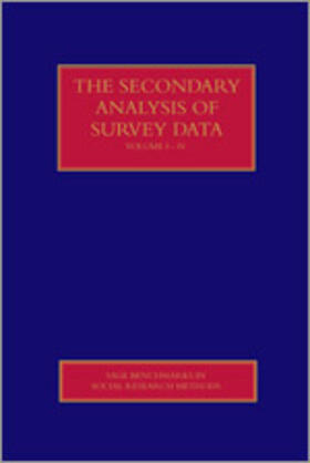 The Secondary Analysis of Survey Data
