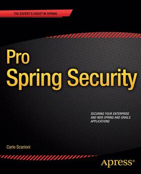 Scarioni, C: Pro Spring Security