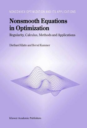 Nonsmooth Equations in Optimization