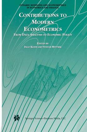 Contributions to Modern Econometrics