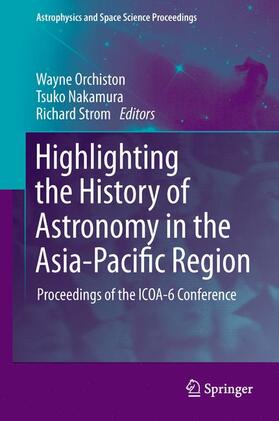 Highlighting the History of Astronomy in the Asia-Pacific Region