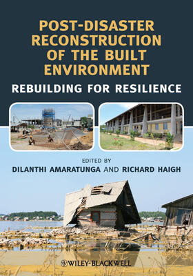 Post-Disaster Reconstruction of the Built Environment