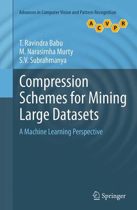 Compression Schemes for Mining Large Datasets