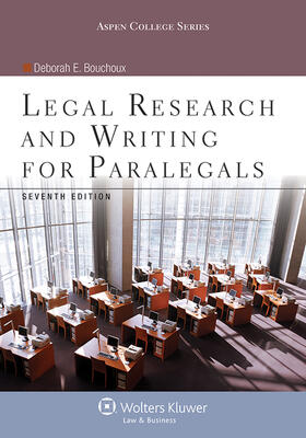 Legal Research and Writing for Paralegals