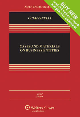 Cases and Materials on Business Entities