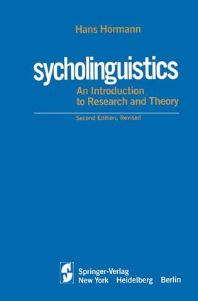 Psycholinguistics