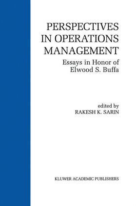 Perspectives in Operations Management