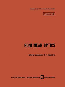 Nonlinear Optics