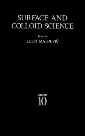 Surface and Colloid Science