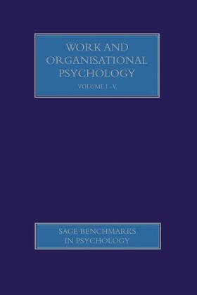 Work and Organisational Psychology