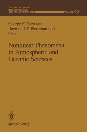 Nonlinear Phenomena in Atmospheric and Oceanic Sciences