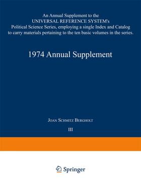 1974 Annual Supplement