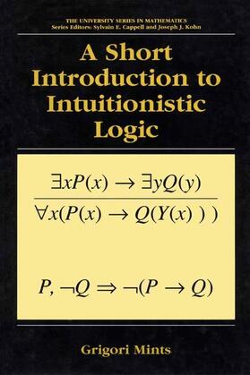 A Short Introduction to Intuitionistic Logic