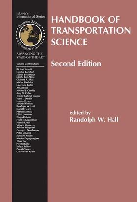 Handbook of Transportation Science