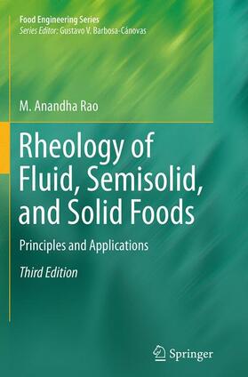 Rheology of Fluid, Semisolid, and Solid Foods