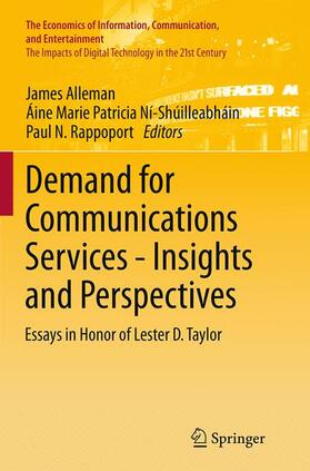 Demand for Communications Services ¿ Insights and Perspectives