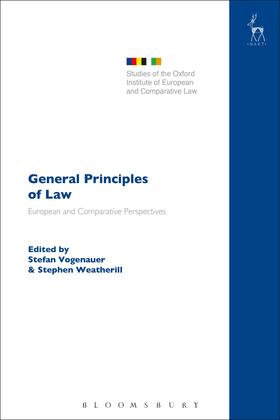 General Principles of Law European and Comparative Perspectives