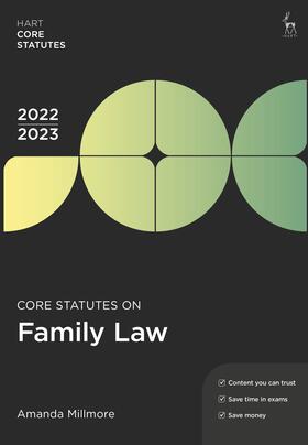 Millmore, A: CORE STATUTES ON FAMILY LAW 20