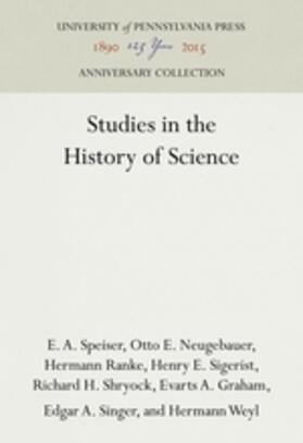 Studies in the History of Science