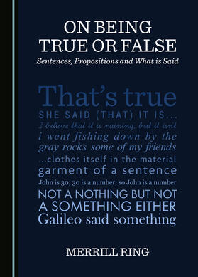 On Being True or False