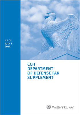 Department of Defense Far Supplement (Dfars): As of July 1, 2019