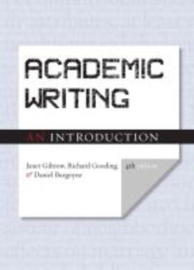 Academic Writing: An Introduction - Fourth Edition