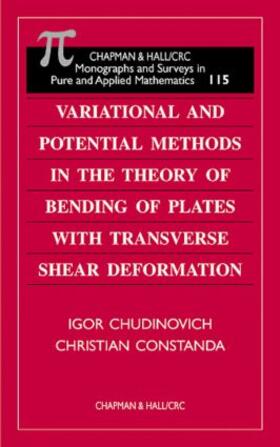 Variational and Potential Methods in the Theory of Bending of Plates with Transverse Shear Deformation