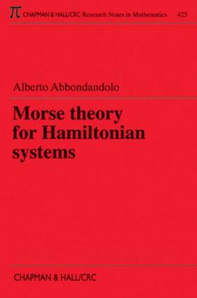 Morse Theory for Hamiltonian Systems